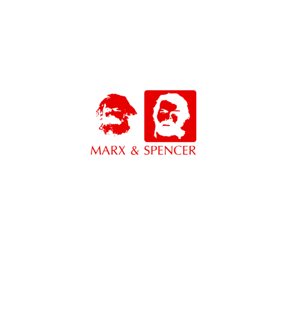 MARX and Spencer minta fekete pólón