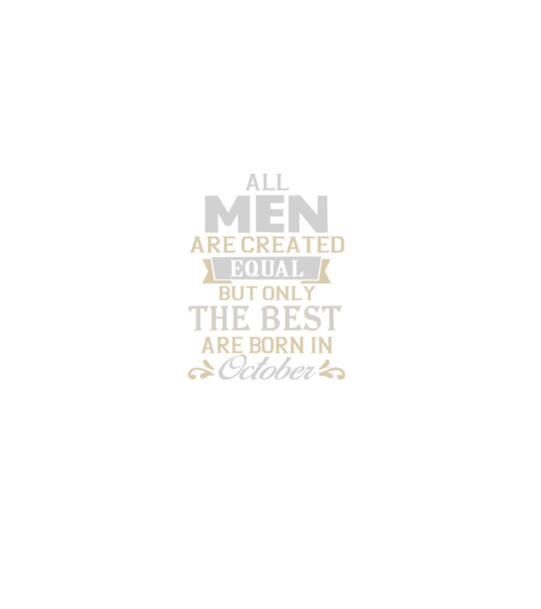 All men created equal....october minta narancssárga pólón