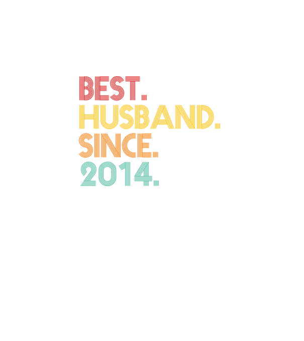 best husband since 2014 retro minta türkiz pólón
