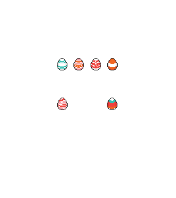 Virtuális húsvét minta fekete pólón