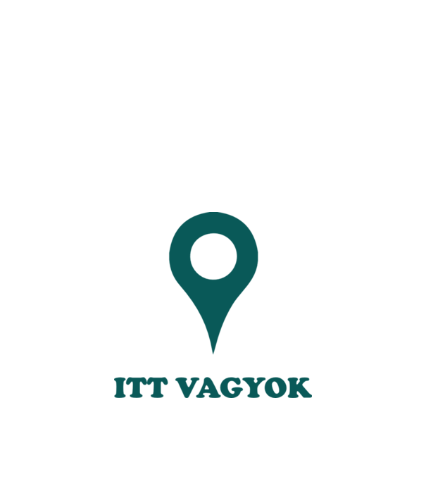 Itt vagyok minta fehér pólón