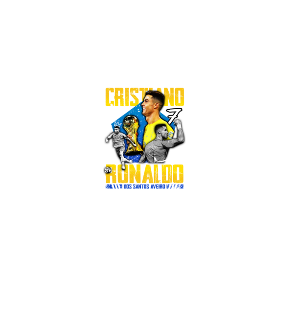 Ronaldo tribute minta fekete pólón