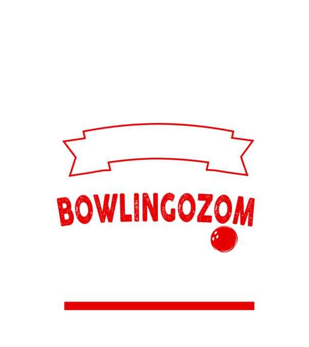 Nem mindig élvezem - bowlingozom minta fekete pólón
