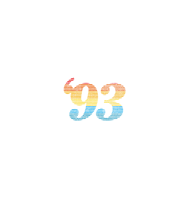 Retro születésnap 1993 minta fehér/piros pólón