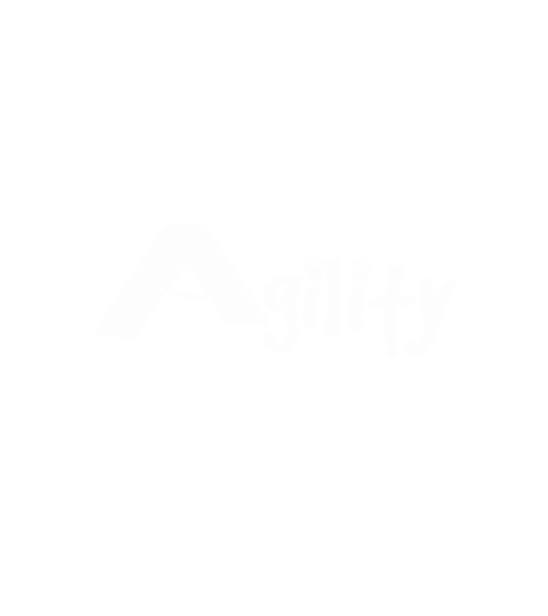 Agility felirat minta fekete pólón