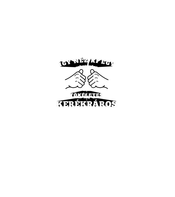 Így néz ki egy tökéletes ____KERÉKPÁROS minta piros pólón