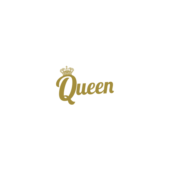 Nurse a title just above Queen minta fekete pólón