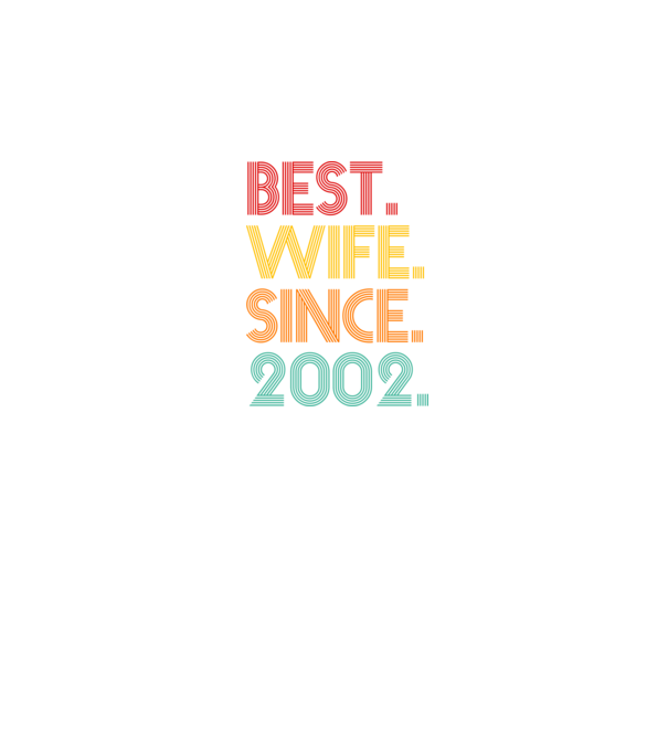 best wife since 2002 retro minta sötétkék pólón