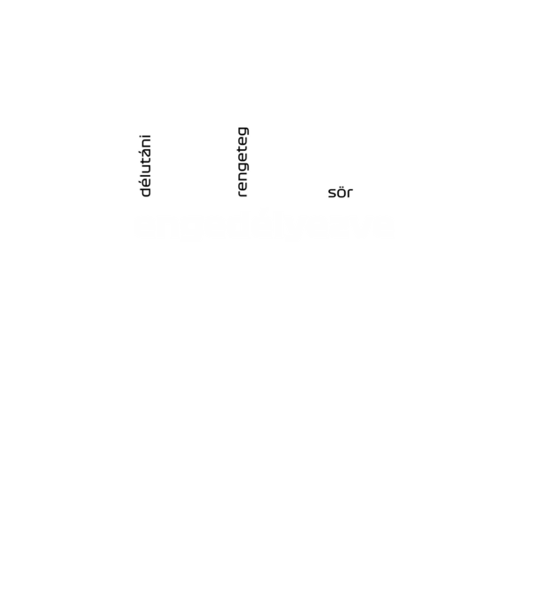 DRS engedélyezve - sör minta türkiz pólón
