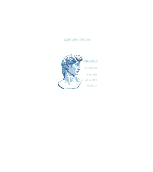 16 Személyiségtipus GREEK STYLE  ENFJ A MENTOR minta fekete pólón
