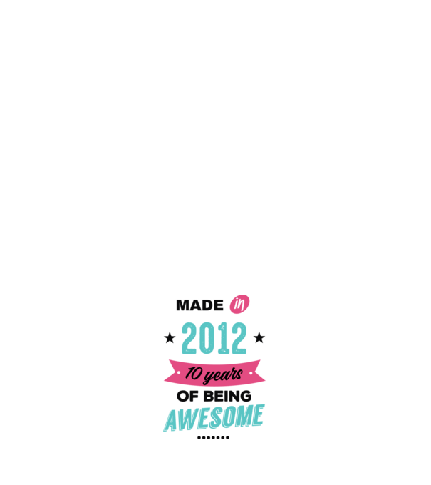 MADE in 2012 minta fehér pólón