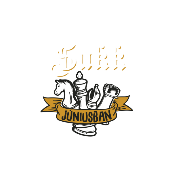 szülinapos sakk legenda__június minta fehér pólón