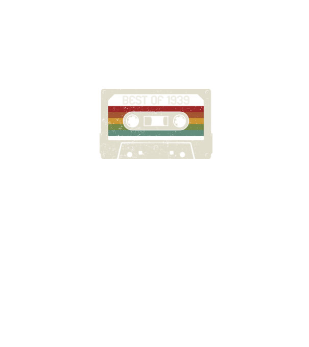 retro tape 1939 vintage minta sötétkék pólón