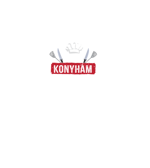 Az én konyhám az én szabályaim minta fekete pólón