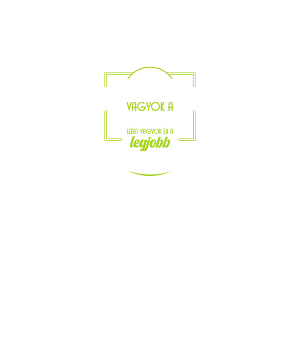 Büszke vagyok a szakmámra Kertész minta fekete pólón