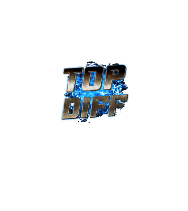 TOP DIFF metalic blue fire minta farmerkék pólón