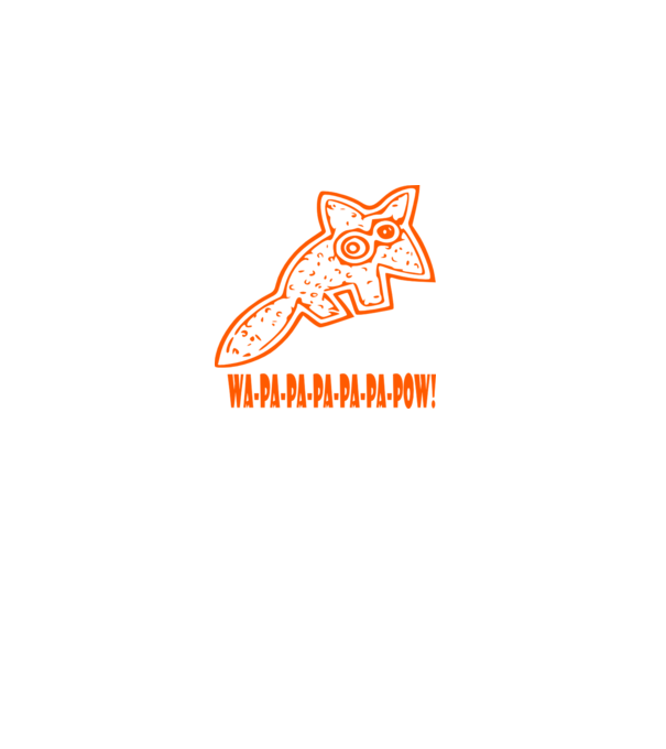 fox. minta fekete pólón