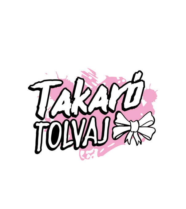 Takaró tolvaj minta fehér pólón