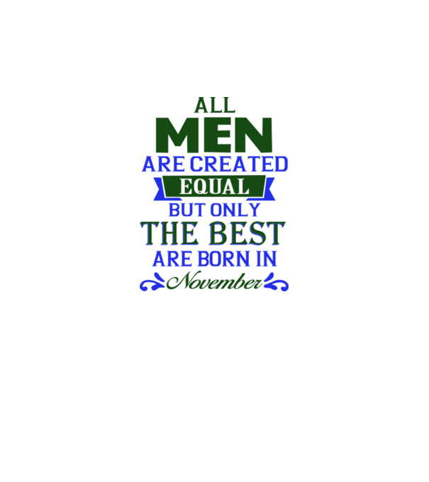 All men created equal....november minta szürke pólón
