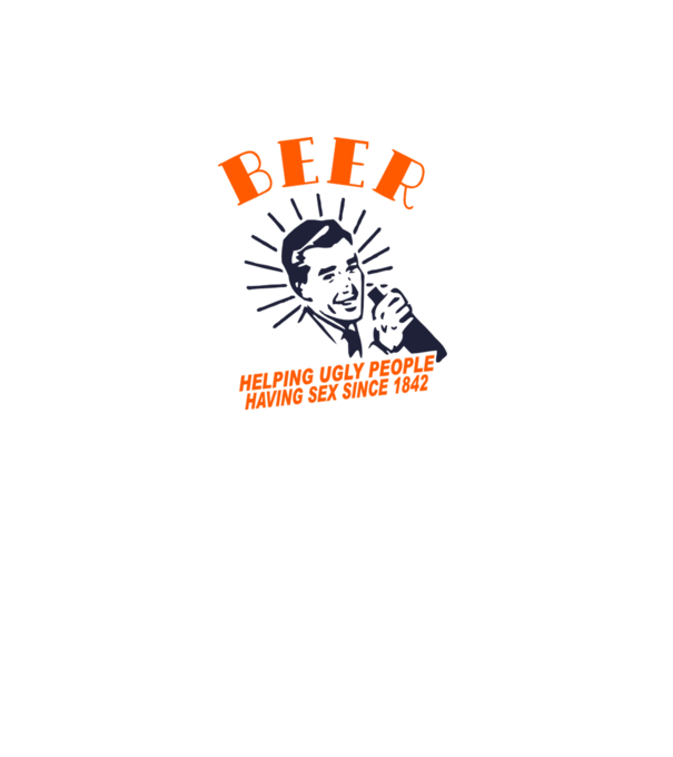 beeer minta fehér pólón