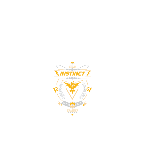 Instinct team minta fekete pólón
