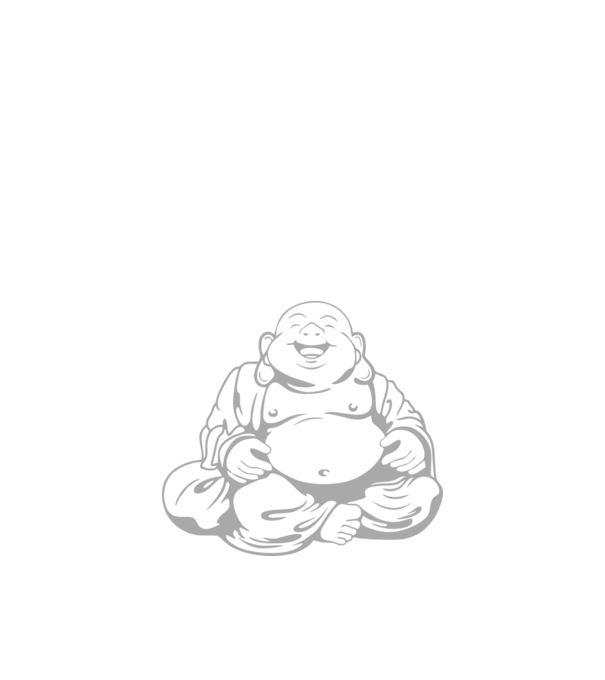 fat_buddha minta fekete pólón