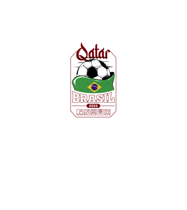 Quatar team brasil minta fehér pólón