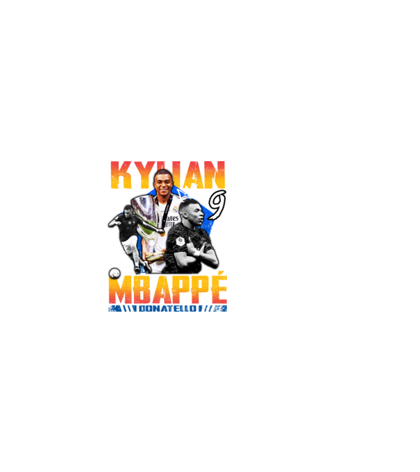 Mbappé tribute minta fekete pólón