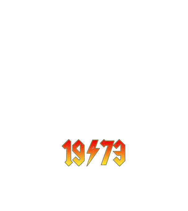 megszületik egy legenda 1973 AUGUSZTUS minta sötétkék pólón