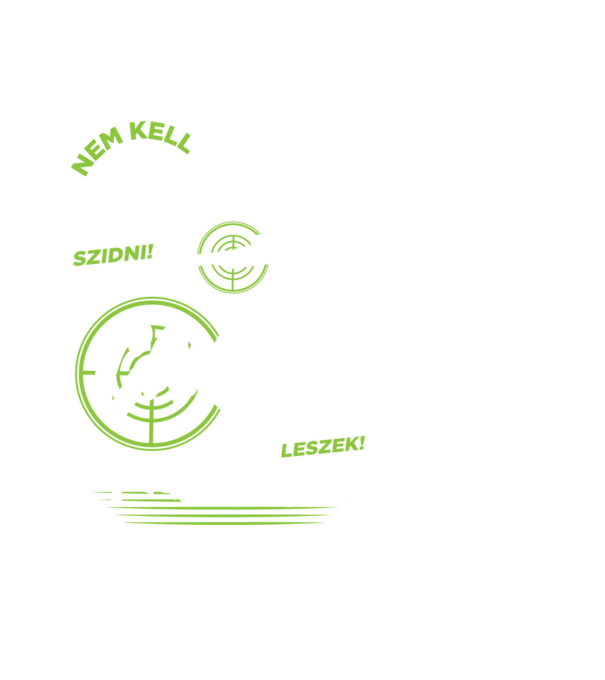 GAMER Camper minta fekete pólón