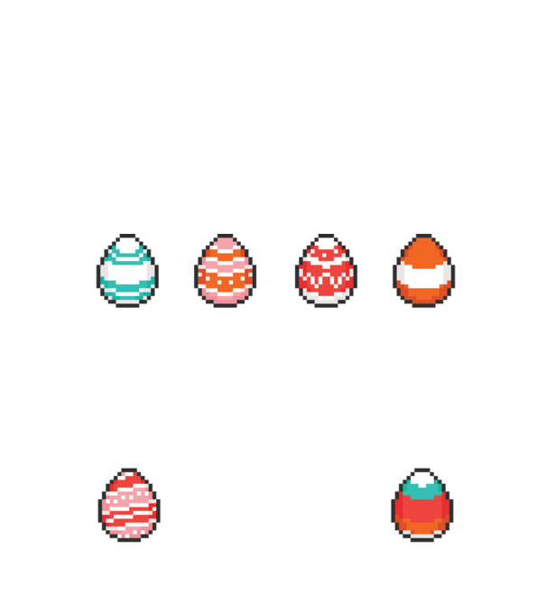 Virtuális húsvét minta fekete pólón
