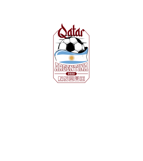 Quatar team argentina minta fehér pólón