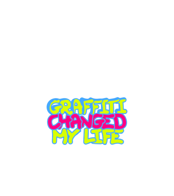graffiti minta sötétkék pólón
