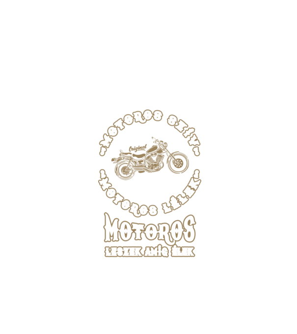 Motoros szív motoros lélek motoros leszek amíg élek minta fekete pólón