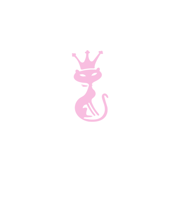 Cat minta fehér pólón