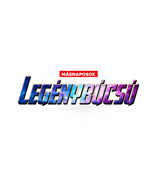 Legénybúcsú végjáték universe minta fehér pólón