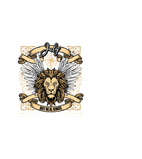 KINGS ARE BORN 1965 - JÚLIUS minta fehér pólón