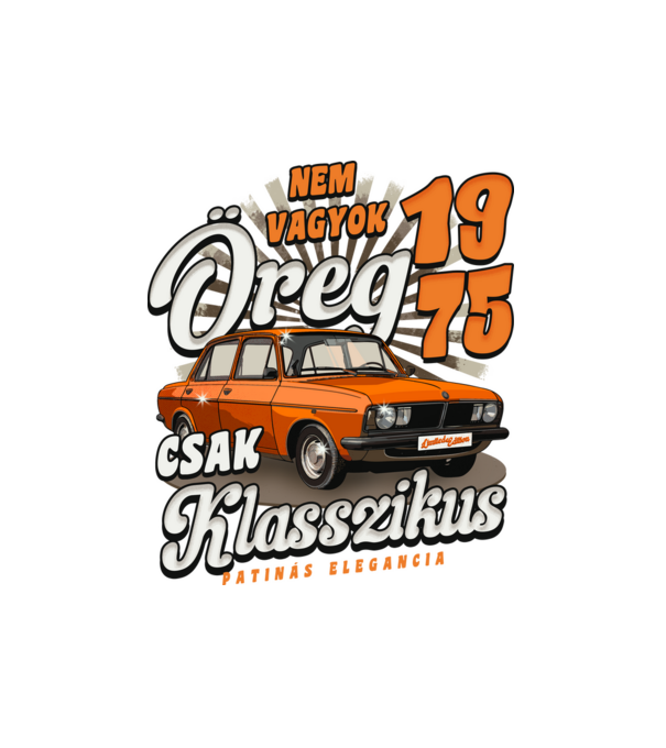 DACIA 1975 HU minta fehér pólón