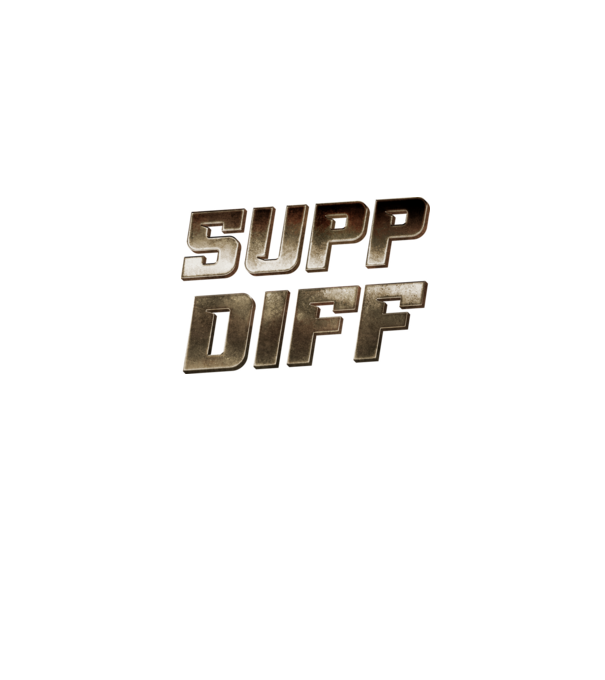 SUPP DIFF metalic minta farmerkék pólón