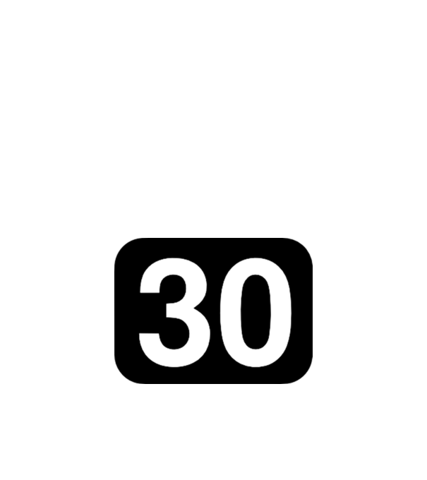 30 minta fehér pólón