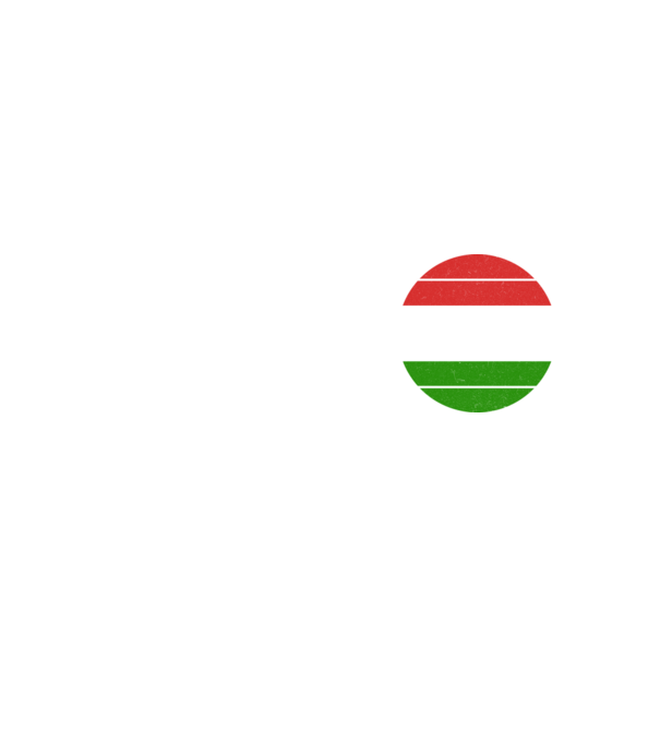 made in 1952 retro vintage hungary minta fekete pólón