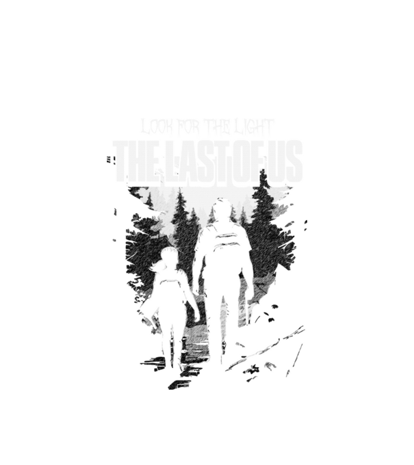The Last of Us minta fehér pólón