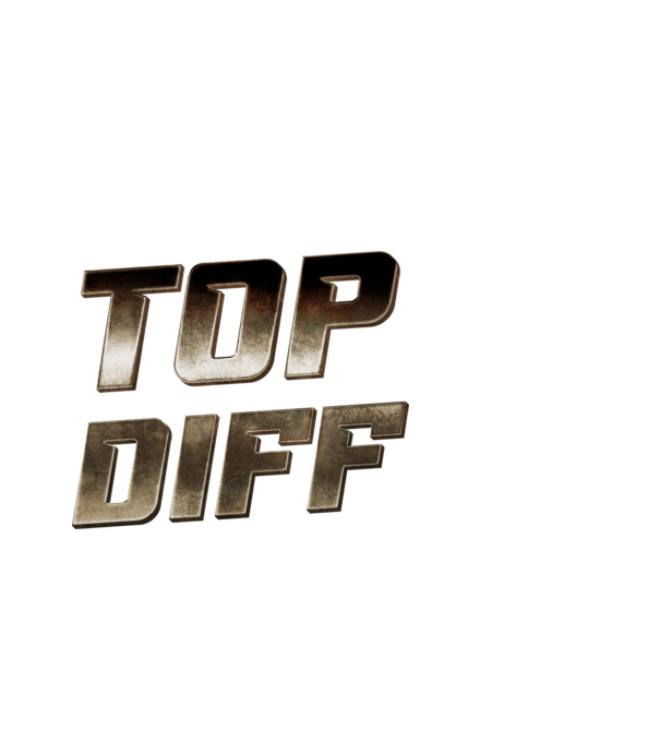 TOP DIFF metalic minta fekete pólón