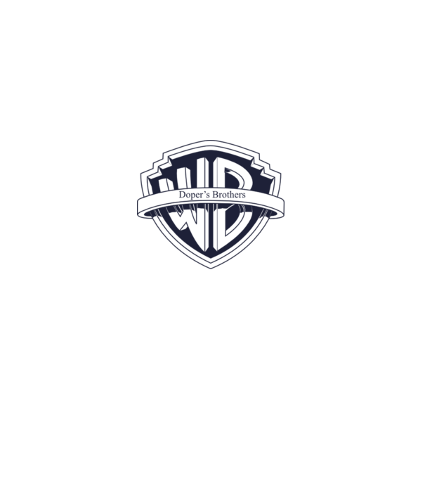 Warnerbros Doper's Brothers minta fehér pólón