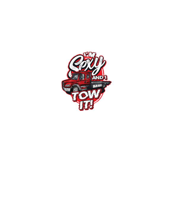 Im sexy and i tow it minta fekete pólón