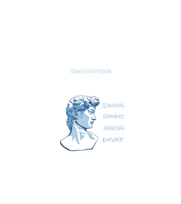 16 Személyiségtipus GREEK STYLE ESFP A SZÓRAKOZTATÓ minta fekete pólón