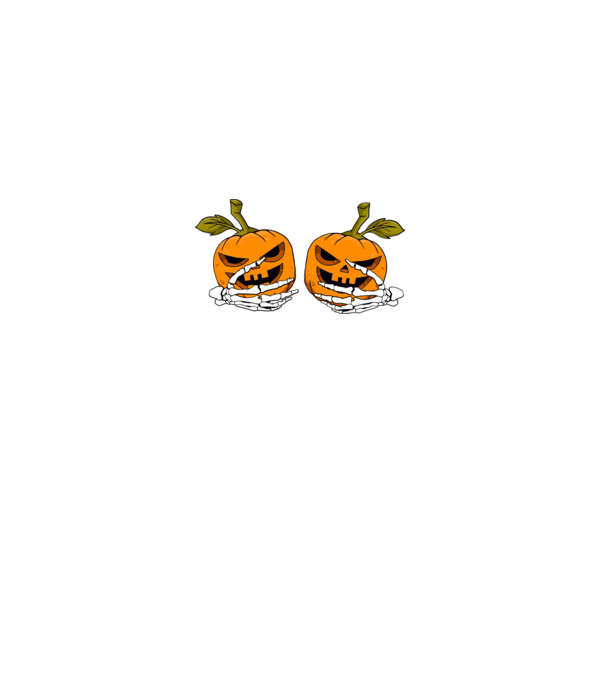 Pumpkin titts minta fekete pólón