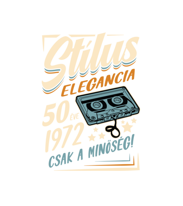 Stílus__1972 minta fehér pólón