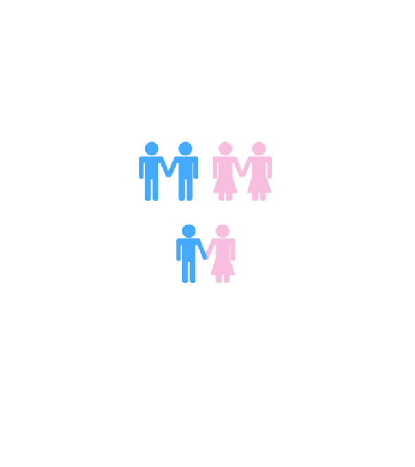 Hetero Sapiens minta sötétkék pólón
