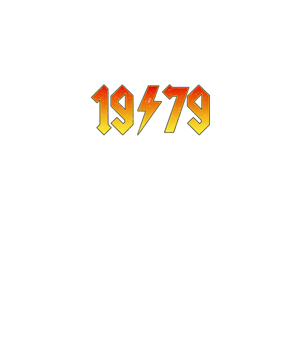 Rock születésnap 1979 Augusztus minta farmerkék pólón